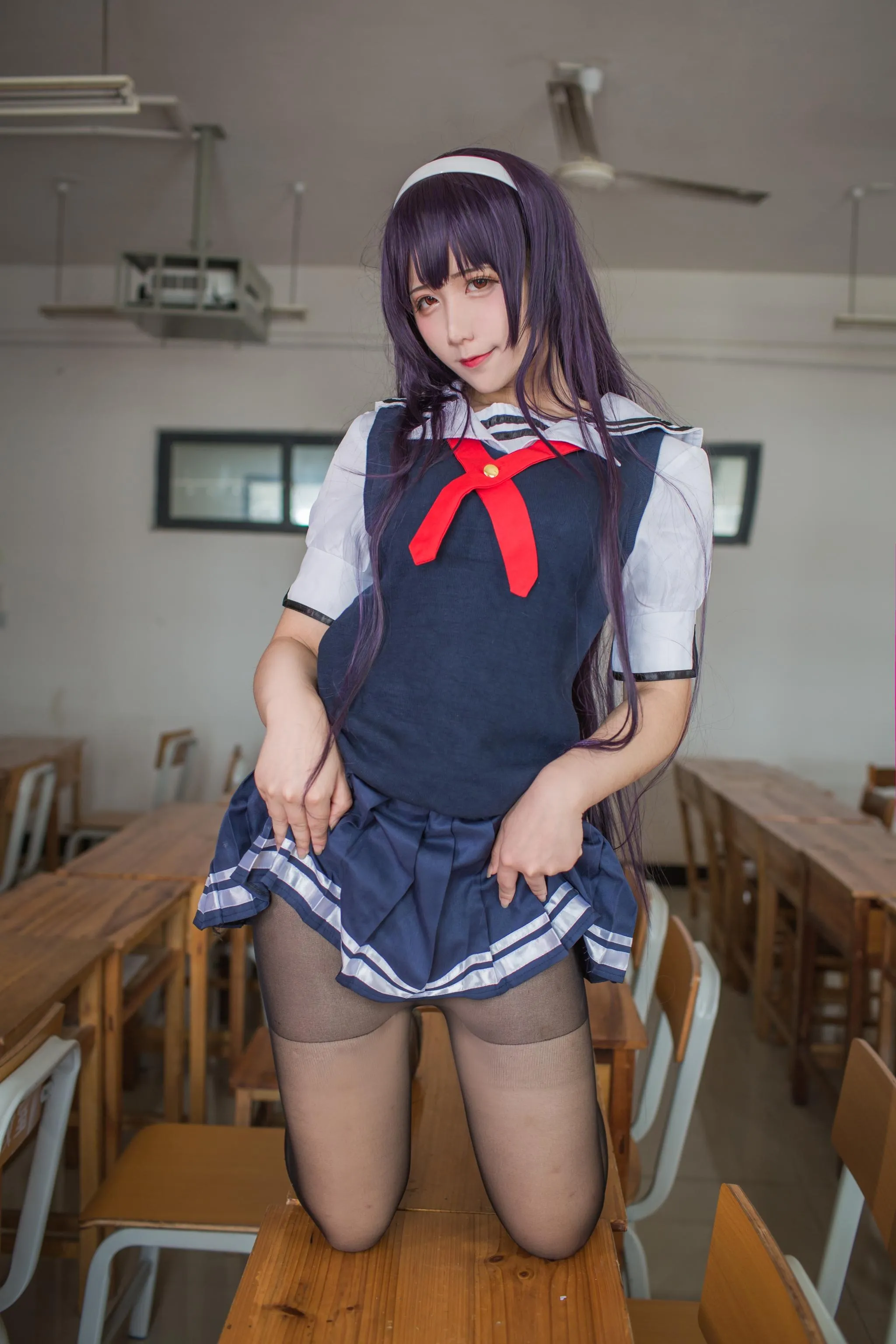 NO.44 九曲Jean-霞之丘诗羽夏季校服 [40P]插图7